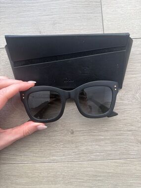 Dior Matte Black Sunglasses Diorizon 2